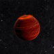 Artist’s concept of a brown dwarf.